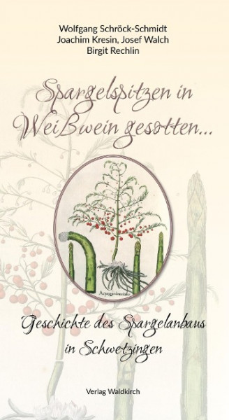 Spargelspitzen in Weißwein gesotten...