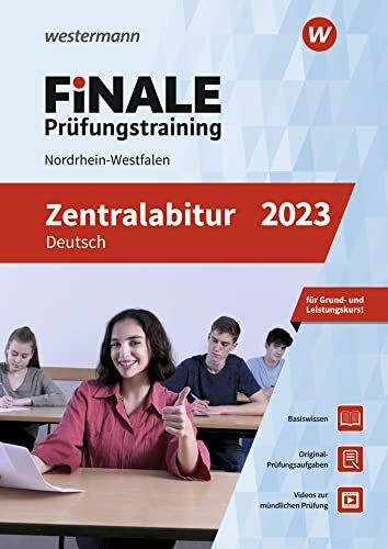 FiNALE Prüfungstraining Zentralabitur Nordrhein-Westfalen: Deutsch 2023