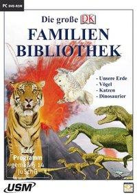 Die große Dorling Kindersley Familienbibliothek - Unsere Erde, Katzen, Vögel und Dinosaurier. Windows Vista; XP; 2000; 98