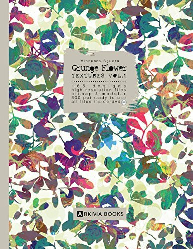 Grunge Flower Textures Vol 1 w/ DVD