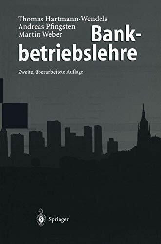 Springer Bankbetriebslehre