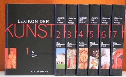Lexikon der Kunst : Architektur, bildende Kunst, angewandte Kunst, Industrieformgestaltung, Kunsttheorie.