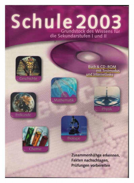 Schule 2003, Grundstock des Wissens für die Sekundarstufen 1 u. 2