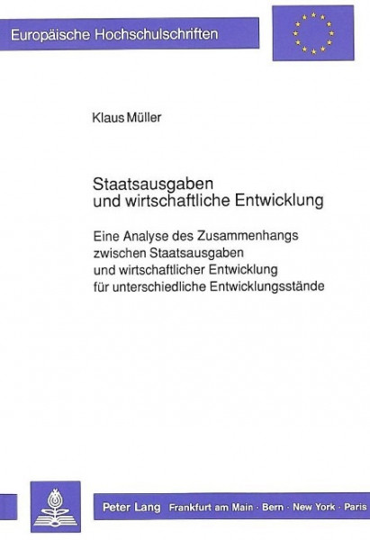 Staatsausgaben und wirtschaftliche Entwicklung