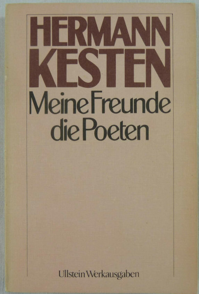 Meine Freunde, die Poeten.