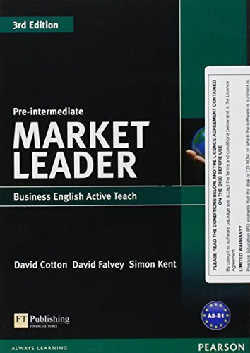 Market Leader. Pre-Intermediate Active Teach. CD-ROM: Industrial Ecology