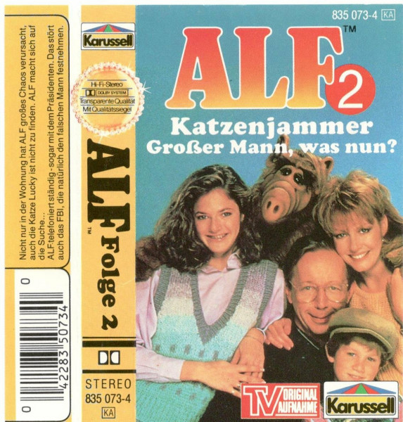 ALF Nr. 2 - Katzenjammer + Großer Mann, was nun? Original Hörspiel zur TV-Serie [Musikkassette]