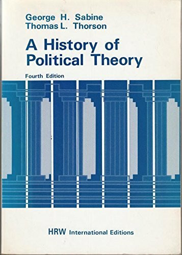 A History of Political Theory