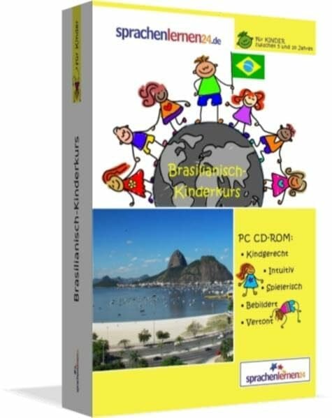 Sprachenlernen24.de Brasilianisch-Kindersprachkurs: Lernsoftware auf CD-ROM für Windows/Linux/Mac OS X