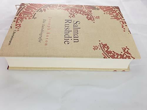 Joseph Anton: Autobiografie. Friedenspreis für Salman Rushdie 2023