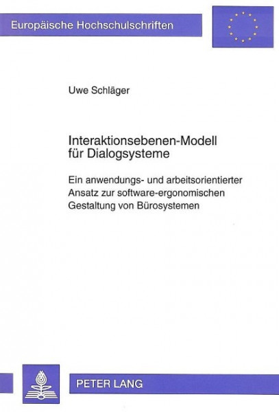 Interaktionsebenen-Modell für Dialogsysteme