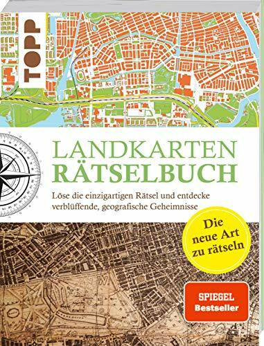 Landkarten Rätselbuch - die Rätselinnovation.: Löse die einzigartigen Rätsel und entdecke verblüffende geographische Geheimnisse