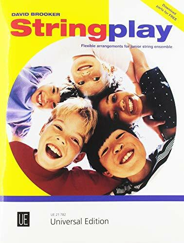 Stringplay: Leicht spielbares Streicherrepertoire für Anfängerensembles und Gruppenunterricht. flexibles Streicher-Ensemble, Klavier ad libitum. Partitur.