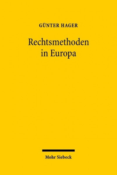 Rechtsmethoden in Europa