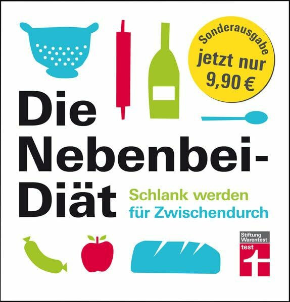 Die Nebenbei-Diät: Schlank werden für Zwischendurch - Limitierte Sonderausgabe - Kalorien sparen - Rezepte - Doppelseiten-Prinzip