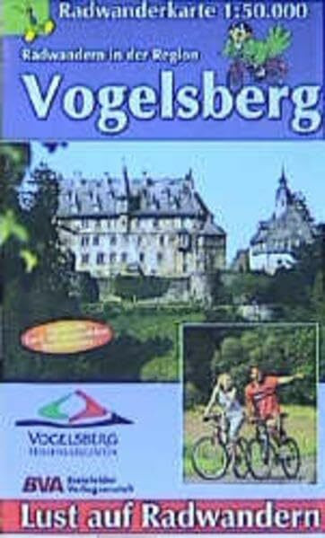 Lust auf Radwandern, Vogelsbergkreis: Massstab 1:50000