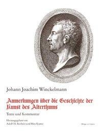 Anmerkungen über die Geschichte der Kunst des Altertums