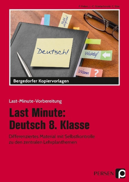 Last Minute: Deutsch 8. Klasse