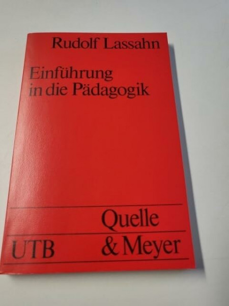 Einführung in die Pädagogik