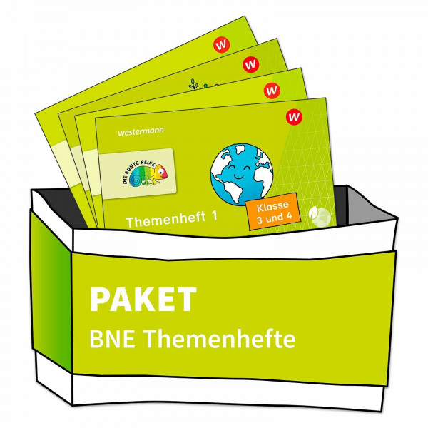DIE BUNTE REIHE - Bildung für nachhaltige Entwicklung: Paket der Themenhefte 1 -4 Klasse 3/4