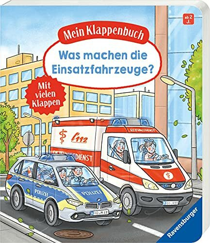 Mein Klappenbuch: Was machen die Einsatzfahrzeuge?