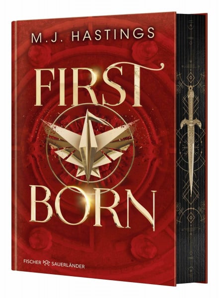 Firstborn: Mit Character Card und Motiv-Farbschnitt in limitierter Erstauflage. Dystopische All Age Fantasy (Firstborn-Trilogie, Band 1)