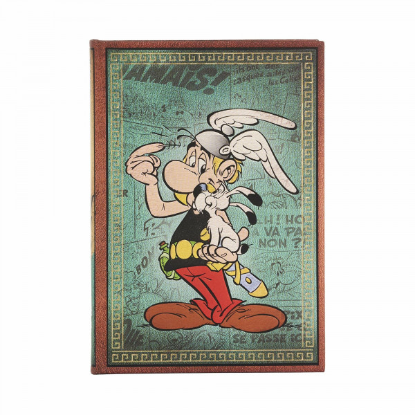 Asterix the Gaul (The Adventures of Asterix) Midi Lined Hardback Journal (Elastic Band Closure): Hardcover mit Elastikbandverschluss