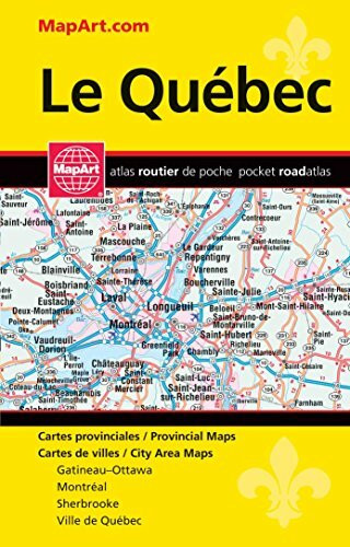 Quebec Province Pocket Map Atlas