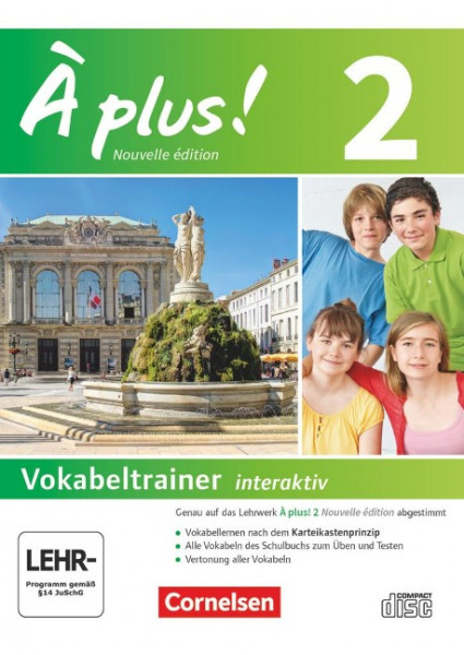 À plus! Nouvelle édition. Band 2. Vokabeltrainer auf CD-ROM