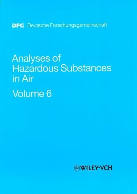 Analyses of Hazardous Substances in Air Analyses of Hazardous Substances in Air