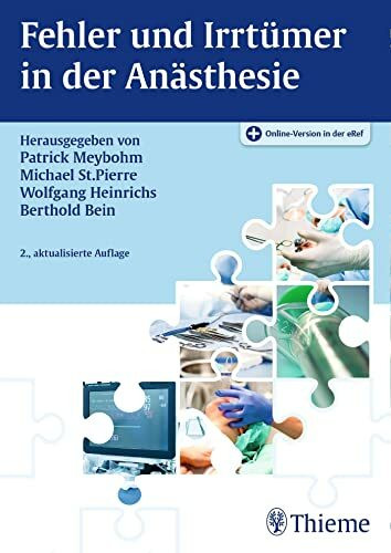 Fehler und Irrtümer in der Anästhesie: Mit Online-Version in der eRef