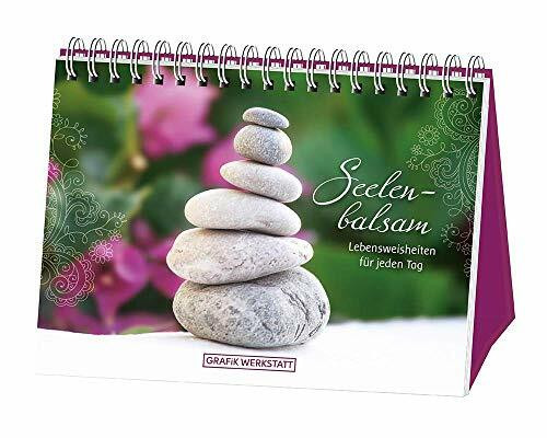 Grafik Werkstatt Spiral-Aufsteller – Seelenbalsam, 52 Seiten Lebensweisheiten