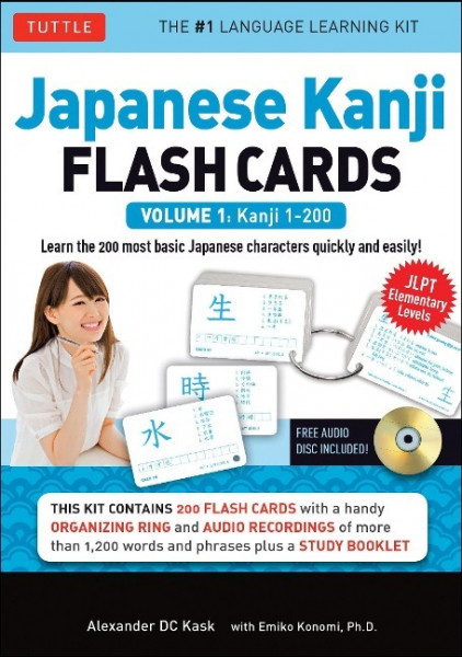 Japanese Kanji Flash Cards Kit Volume 1