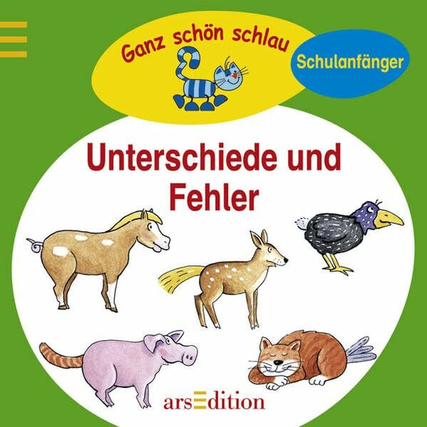 Unterschiede und Fehler (Ganz schön schlau - Schulanfänger)