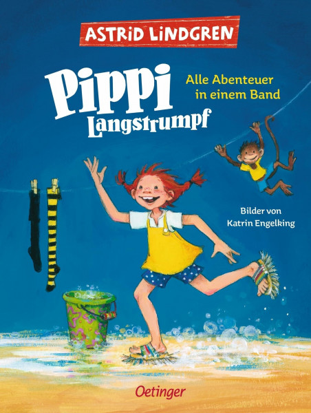 Pippi Langstrumpf. Alle Abenteuer in einem Band: Alle drei farbig illustrierten Pippi-Geschichten von Astrid Lindgren in einem Buch