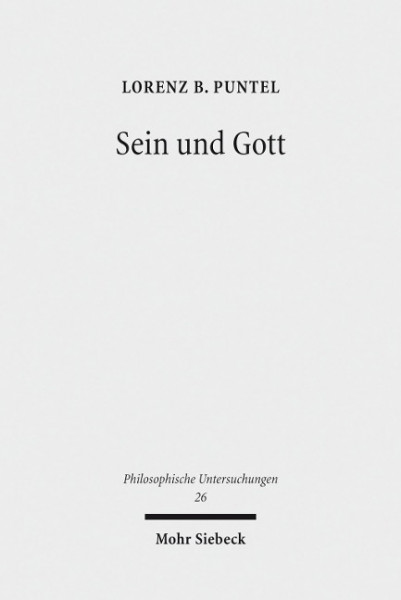 Sein und Gott