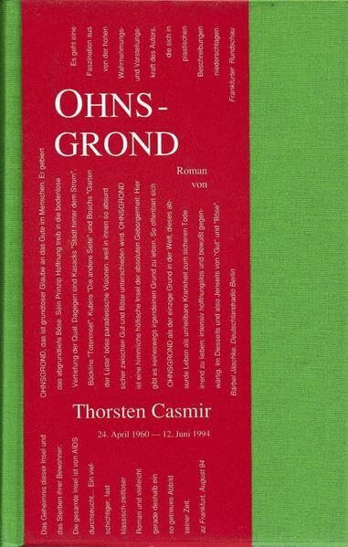 Ohnsgrond. Roman