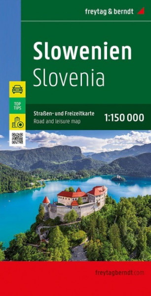 Slowenien, Autokarte 1:150.000, Top 10 Tips