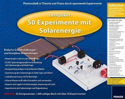 50 Experimente mit Solarenergie