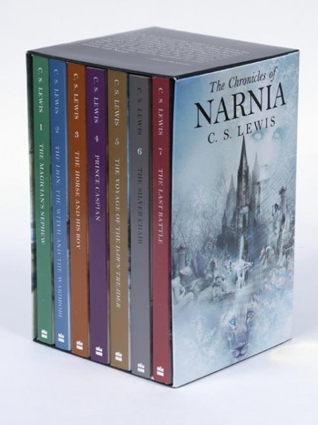 The Chronicles of Narnia Rack Paperback 7-Book Box Set: 7 Books in 1 Box Set