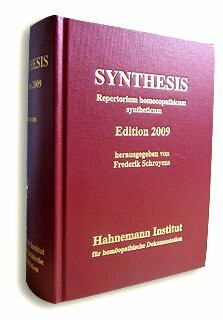 Synthesis: Repertorium homoeopathicum syntheticum Edition 2009