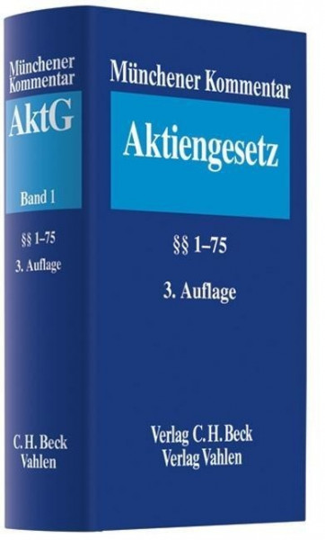 Münchener Kommentar zum Aktiengesetz