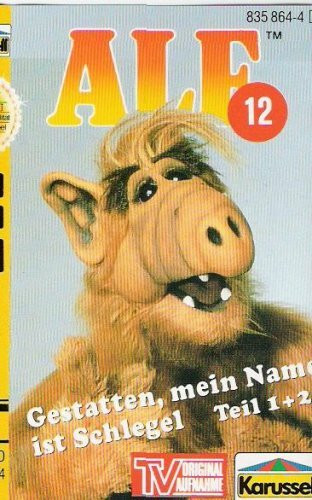 ALF Nr. 12 - Gestatten, mein Name ist Schlegel - Teil 1 + 2 Original Hörspiel zur TV-Serie [Musikkassette]