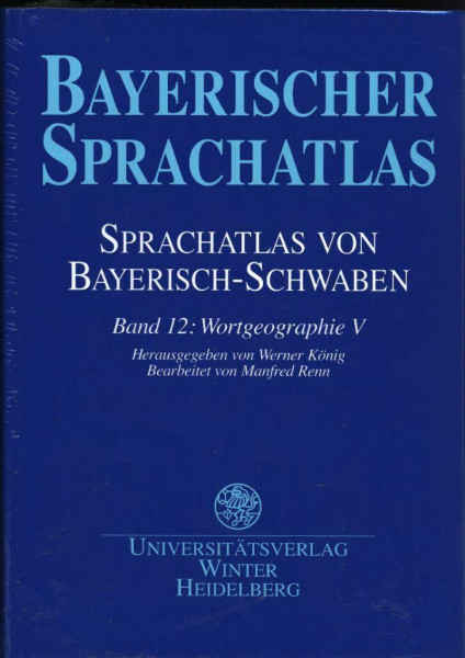 Sprachatlas von Bayerisch-Schwaben (SBS) / Wortgeographie V: Gelände, Boden und Ackerbau, Düngung, Heuernte, Getreide