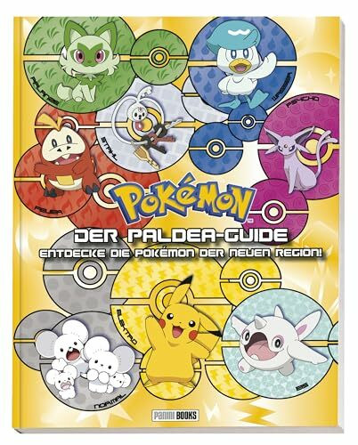 Pokémon: Der Paldea-Guide: Entdecke die Pokémon der neuen Region: Enzyklopädie (Hardcover mit Goldfolienkaschierung)