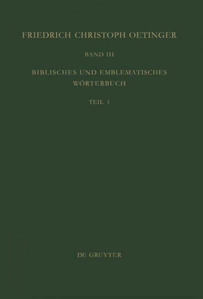 Biblisches und emblematisches Wörterbuch