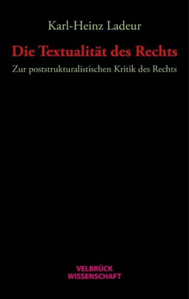 Die Textualität des Rechts