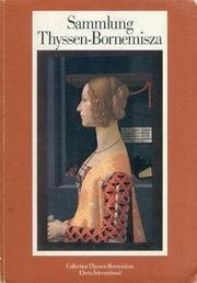 Collezione Thyssen Bornemisza. Catalogo delle opere. Ediz. tedesca