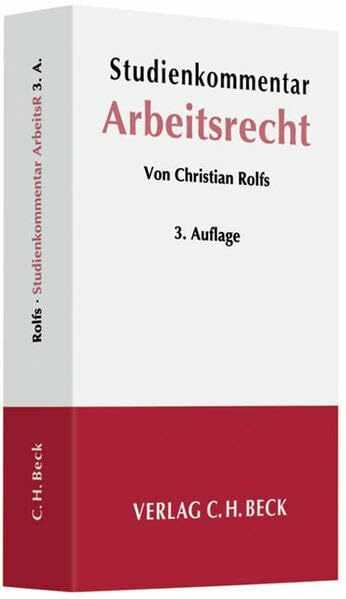 Studienkommentar Arbeitsrecht