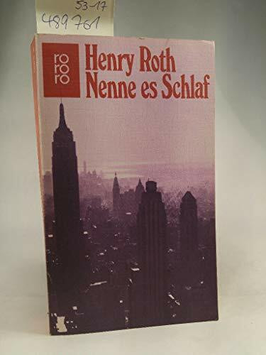 Nenne es Schlaf.